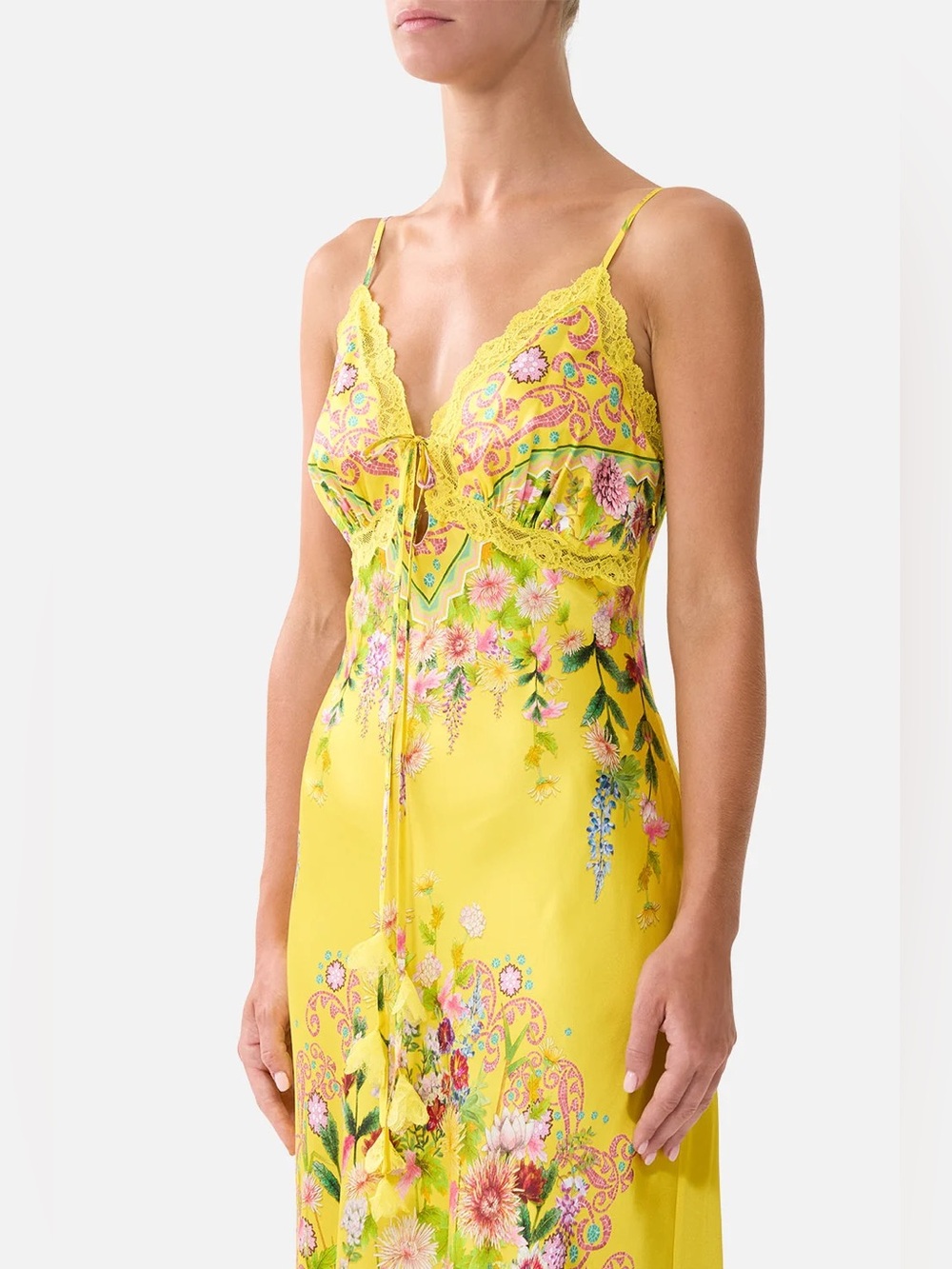 Camilla Lady Limonada Bias Slip Lace dress - Picture 3 of 14